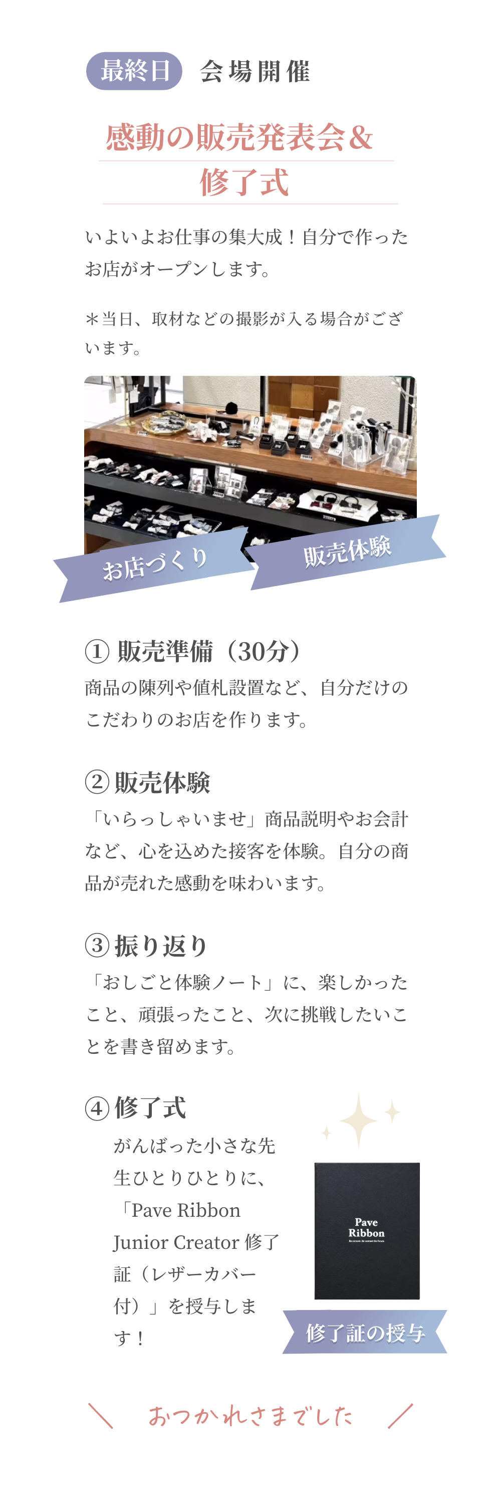 最終日 会場開催